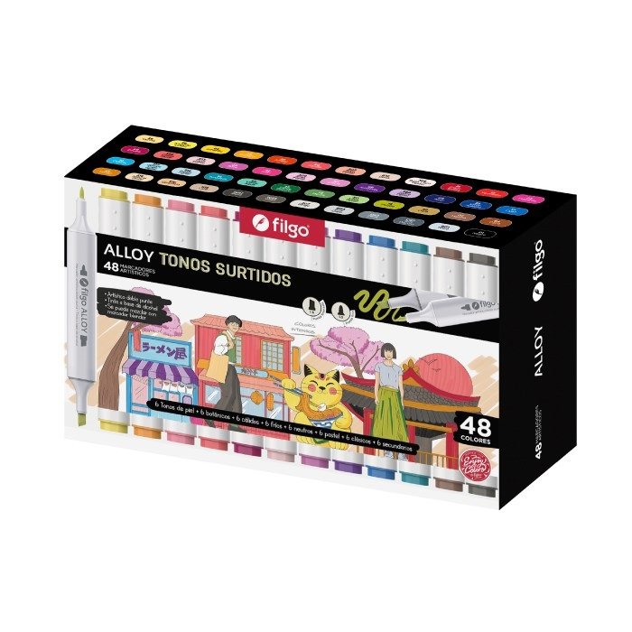 Marcadores FILGO alloy x48