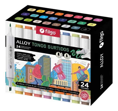 Marcadores FILGO alloy x24