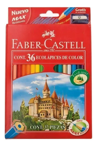 Lápices Faber Castell x36