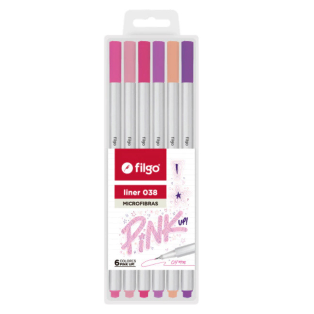 Microfibras FILGO pink x6