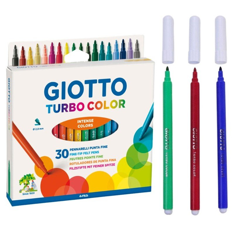 Fibras Giotto turbo color x30