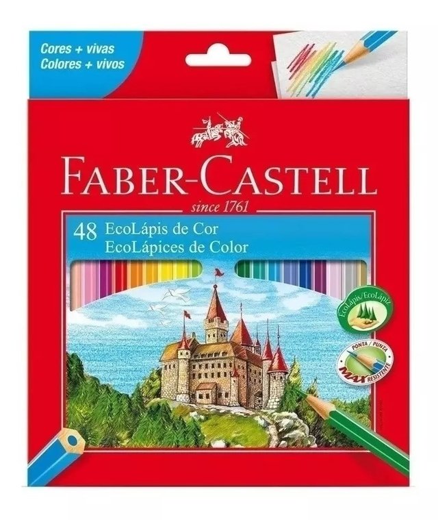 Lápices Faber Castell x48