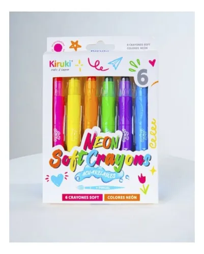 Crayones de gel Kiruki Neon
