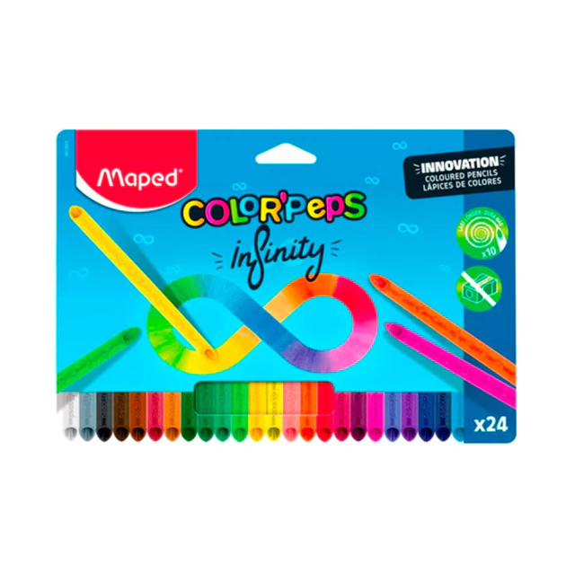 Lápices Maped colorpeps infiniy x24